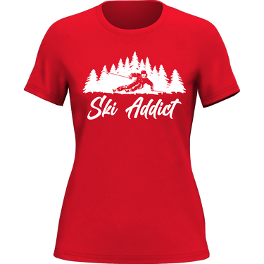 Ski Addict T-Shirt for Women